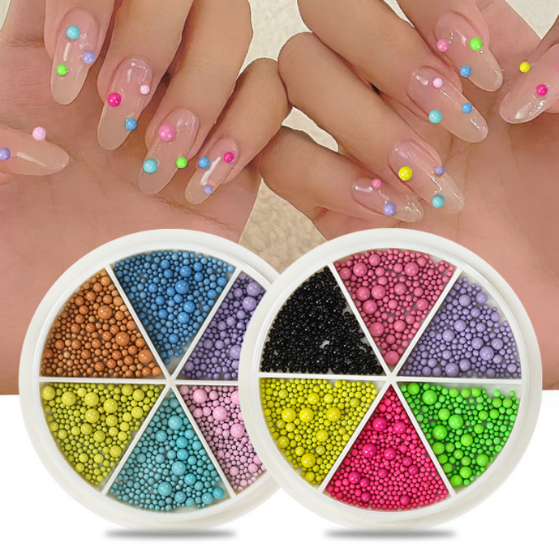 Nail Colorful Metal ball
